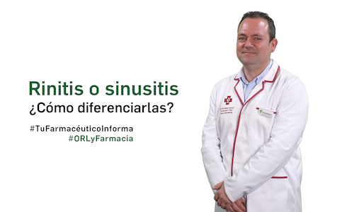 Rinitis o sinusitis. ¿Cómo diferenciarlas?